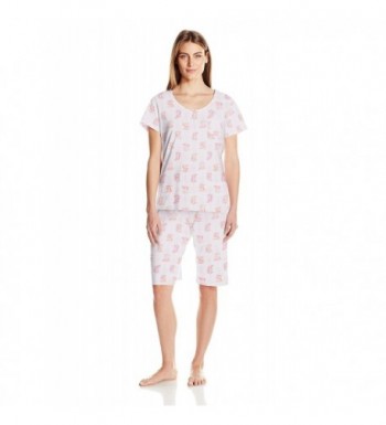 Carole Hochman Womens Printed Bermuda