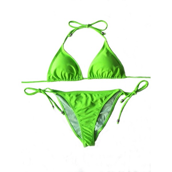 Jonathan Brazilian Triangle swimsuit fluorescein