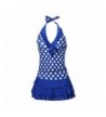 MiYang Womens Halter Polka Tankini