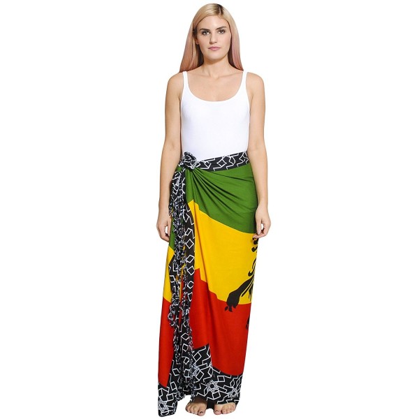 Womens Rasta Summer sarong Wraps one