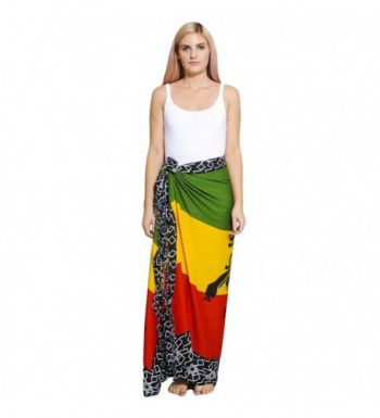 Womens Rasta Summer sarong Wraps one