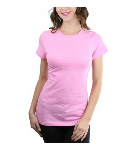 ToBeInStyle Womens Slim Short Sleeve