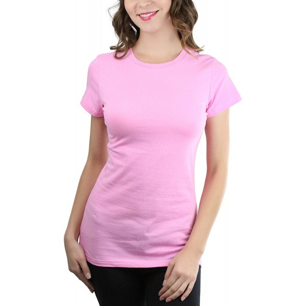 ToBeInStyle Womens Slim Short Sleeve