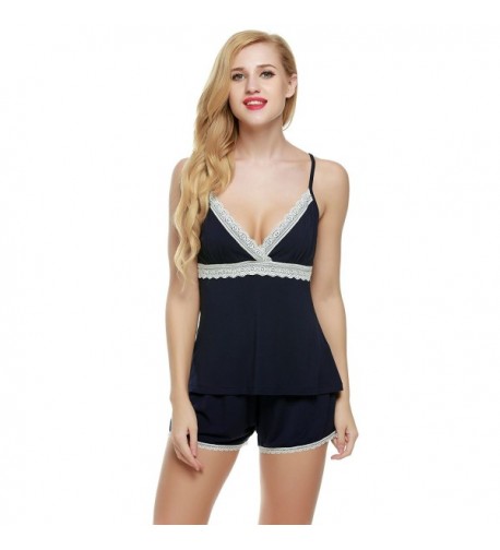 LAMORE Sleeveless Pajamas Camisole Sleepwear