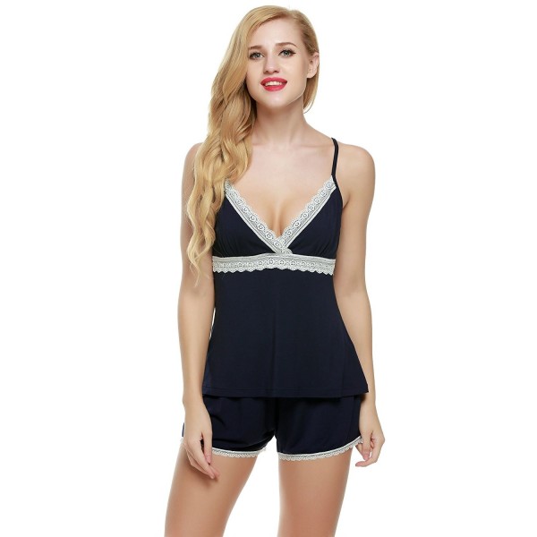 LAMORE Sleeveless Pajamas Camisole Sleepwear