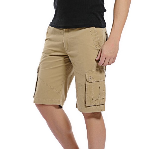 DONSON Multi Pocket Shorts Casual Cotton