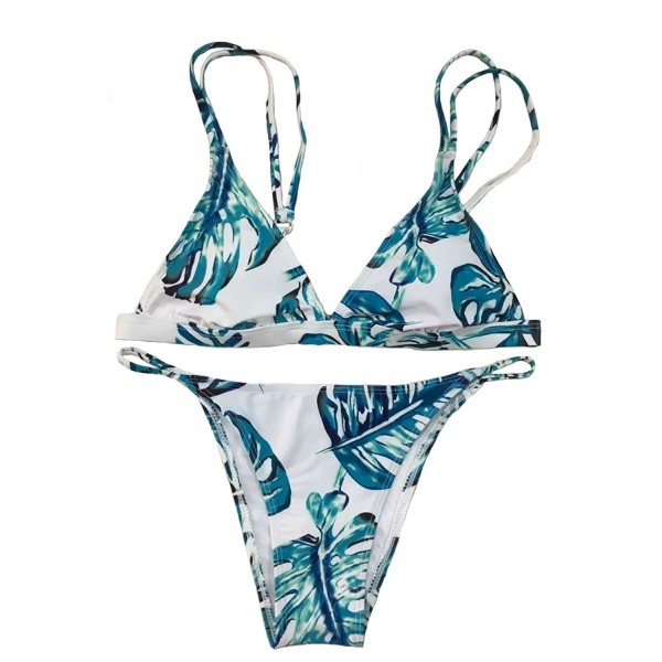 TeeDoc Womens Bikini Printed Swimsuit