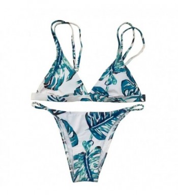 TeeDoc Womens Bikini Printed Swimsuit