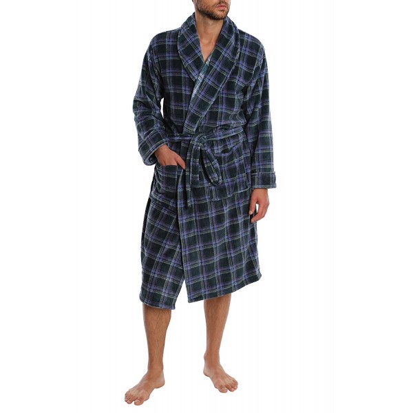 Top Shelf Mens Sleepwear Bathrobe