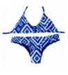 FLORAVOGUE Reversible Triangle Strappy Swimwear