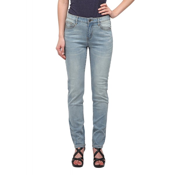 All Jeans Womens Mid Rise Straight