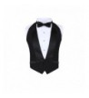 Classic Formal Black Backless Tuxedo