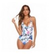 Ekouaer Womens Piece Beachwear Flower