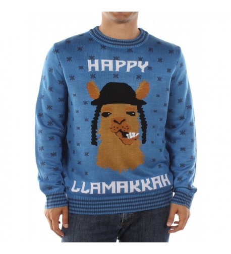 Tipsy Elves Llamaka Hanukkah Sweater