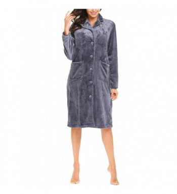 Declare Bodycon Flannel Pajamas Nightgown