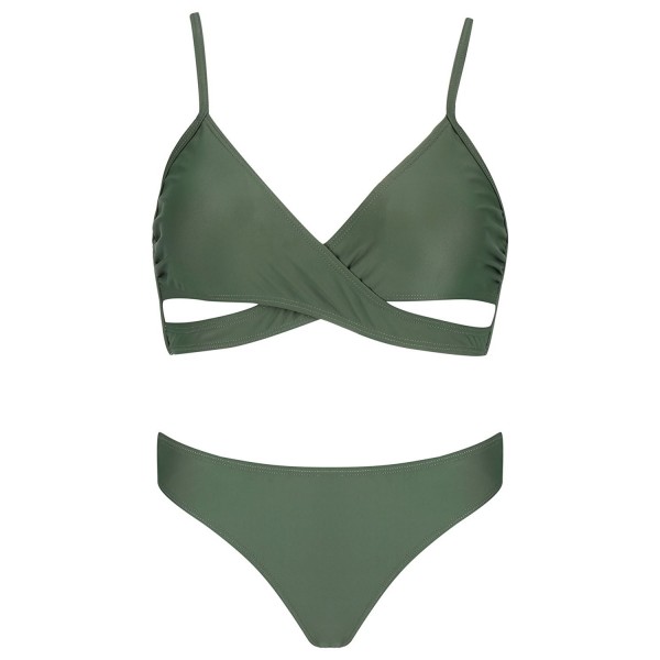 Bikini Bathing Suits Women Green