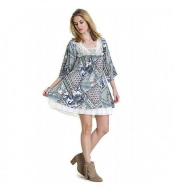 Umgee Bohemian Paisley Cross Dress