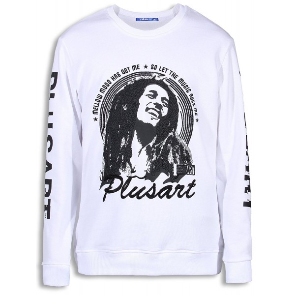 Plusart Graphic Sweatshirt Printed Pullover