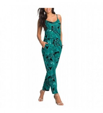 Vilover Spaghetti Sleeveless Backless Jumpsuit