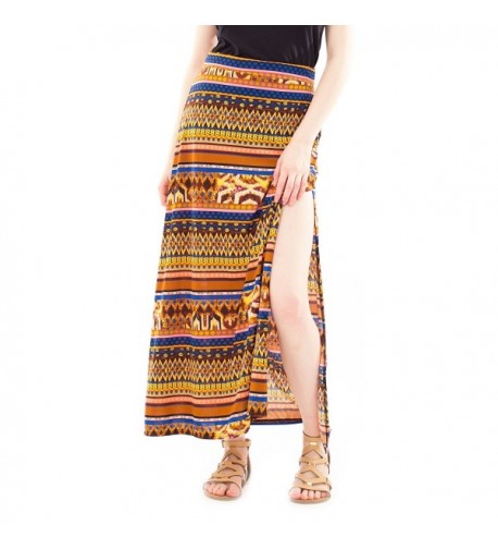Avanti Bottega Womens Aztec Skirt