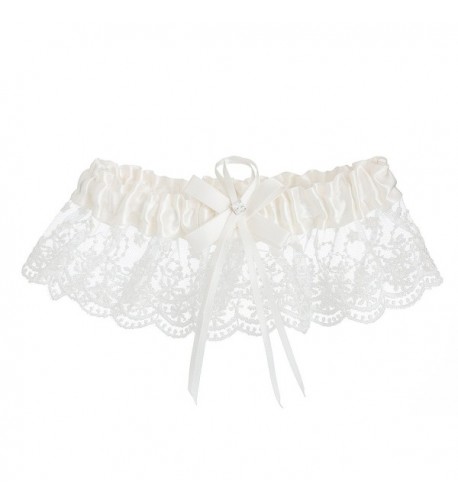 ABaowedding Vintage Wedding Garters Bowknot