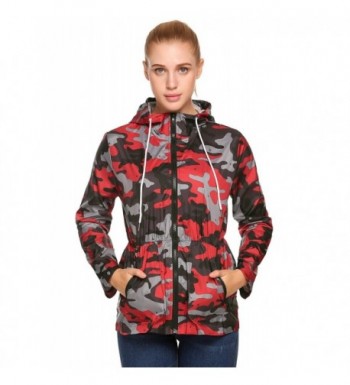 CNlinkco Waterproof Raincoat Outdoor Windbreaker