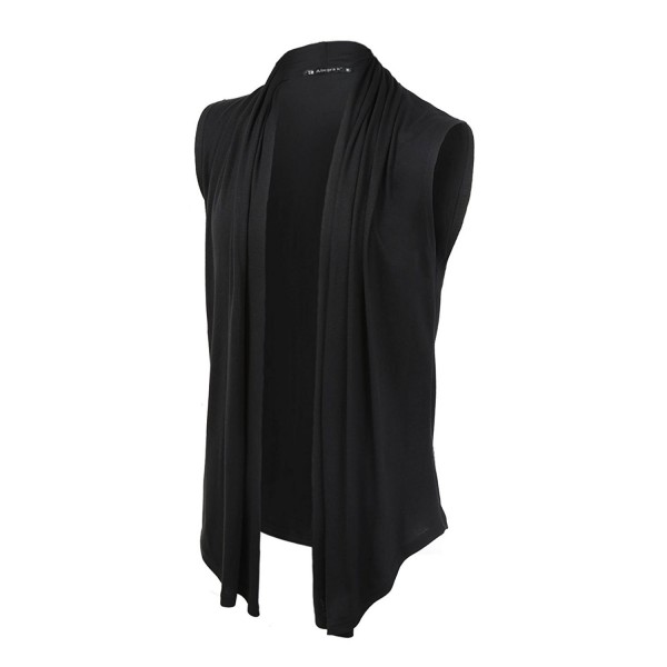 Allegra Front Sleeveless Asymetric Cardigan