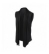 Allegra Front Sleeveless Asymetric Cardigan