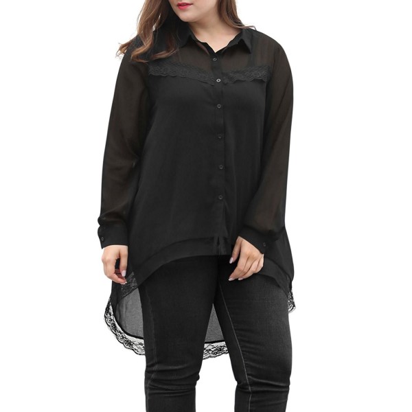 Agnes Orinda Womens Hi Lo Chiffon
