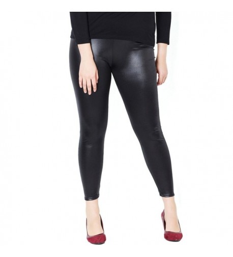 Just Plus Liquid Leggings Leather