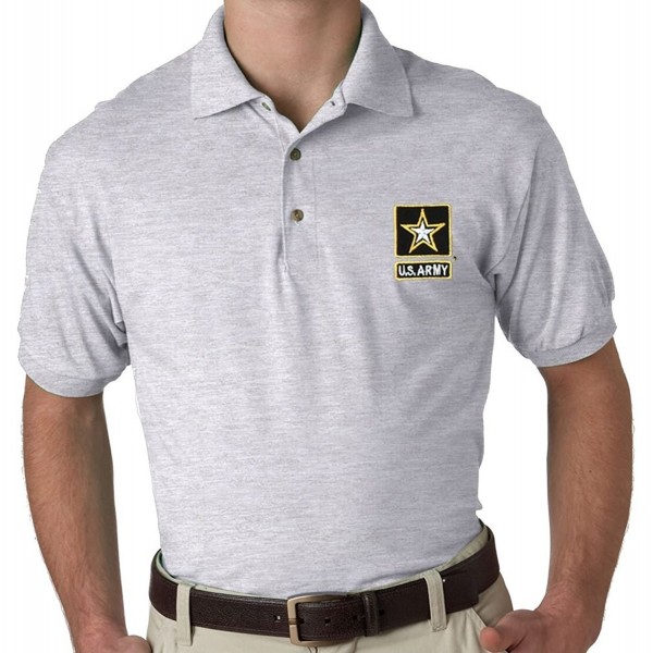 U S Army Embroidered Polo Shirt