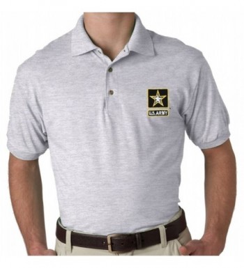 U S Army Embroidered Polo Shirt