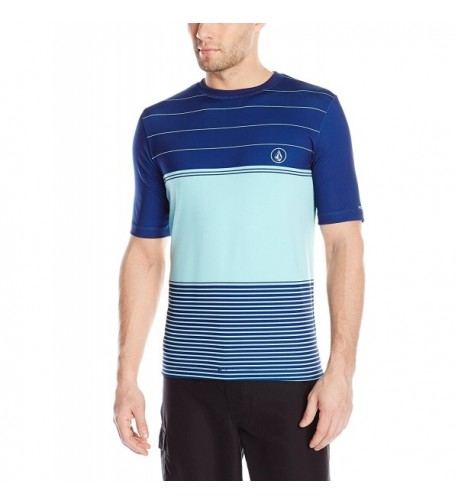 Volcom Stripes Sleeve Rashguard Turquoise