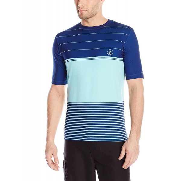 Volcom Stripes Sleeve Rashguard Turquoise