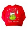 Grinch Naughty Christmas Holiday Sweatshirt