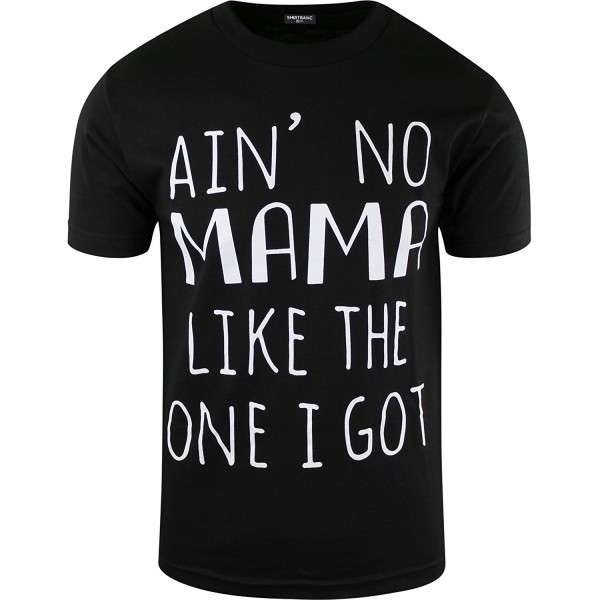 ShirtBANC Aint Shirt Momma Black