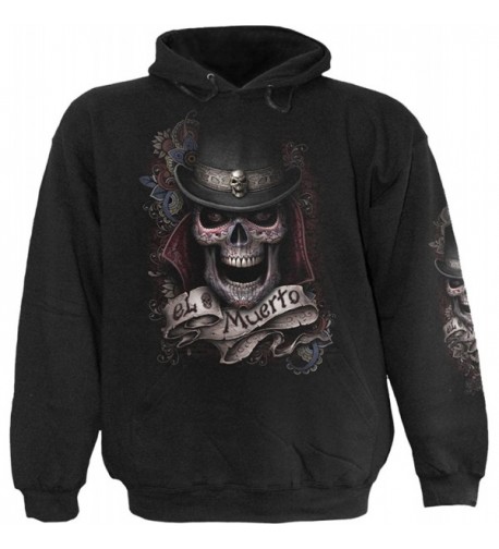 Spiral Mens MUERTO Hoody Black