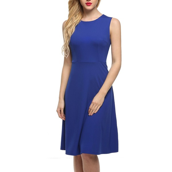 ANGVNS Womens Sleeveless Cocktail Dresses