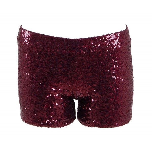 Glitter Sequin Multi color Women M Burgundy