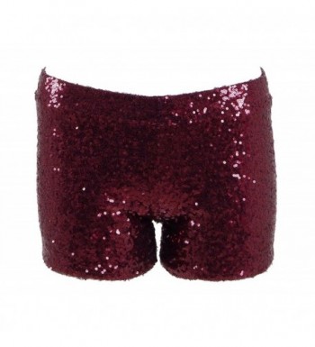 Glitter Sequin Multi color Women M Burgundy