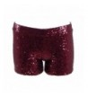 Glitter Sequin Multi color Women M Burgundy