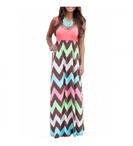 ReachMe Womens Empire Chevron Dresses