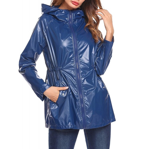 Elover Raincoat Lightweight Waterproof Windbreaker