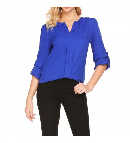 Unibelle Womens Casual Chiffon Blouse