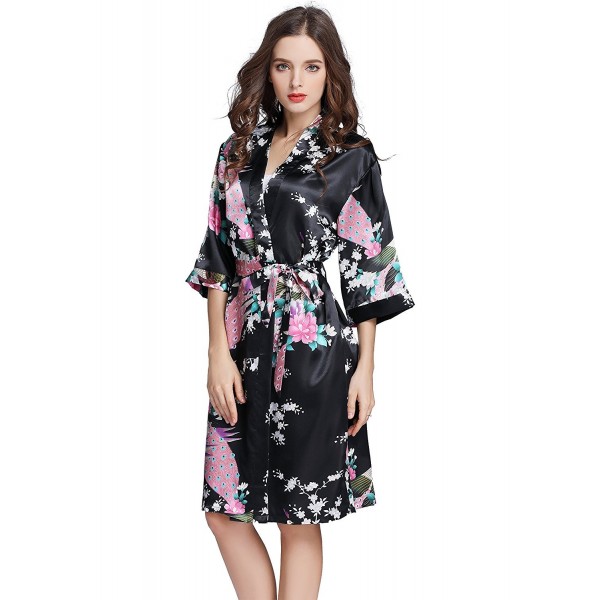 J ROBE Womens Printing Kimono Sleeve