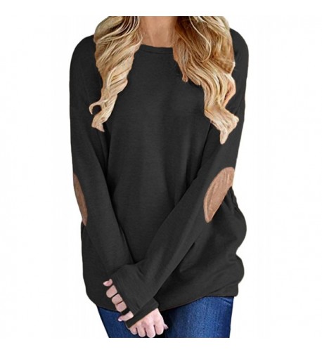 BLUETIME Womens Casual Sleeve Sweatshirt