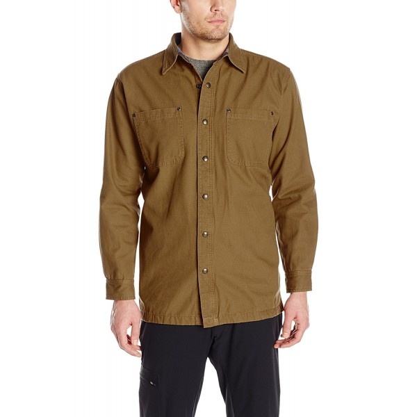 Backpacker Canvas/Flannel Lined Shirt Jacket 