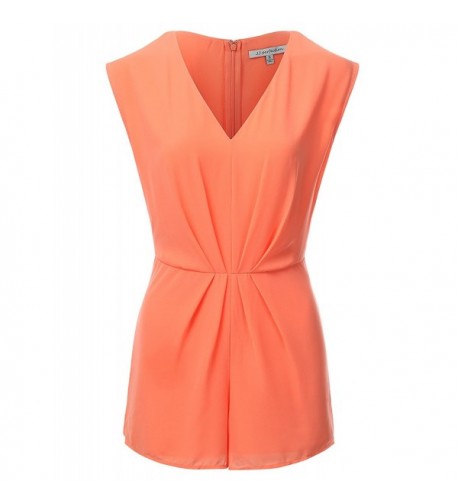 JJ Perfection Shoulder Pleated Grapefruit