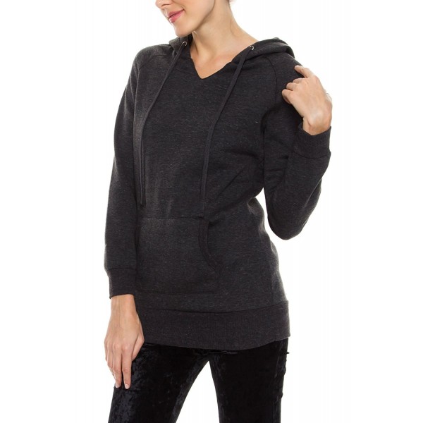 KAYLYN KAYDEN Kangaroo Sweatshirt Charcoal