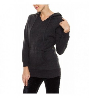 KAYLYN KAYDEN Kangaroo Sweatshirt Charcoal